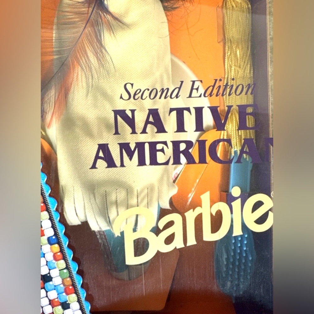 Native American Barbie 2nd Edition Dolls of the World Collection, Vintage 1993 - Picture 9 of 10